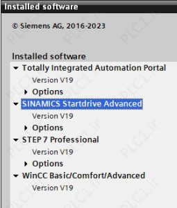 SINAMICS-Startdrive-Advanced-v19-info
