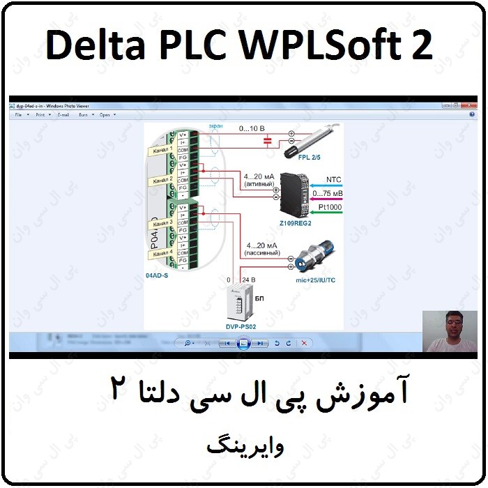 آموزش DELTA PLC پی ال سی دلتا ، 2 ، وایرینگ