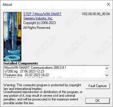 نرم افزار STEP7-Micro WIN SMART v2.8 - پی ال سی وان